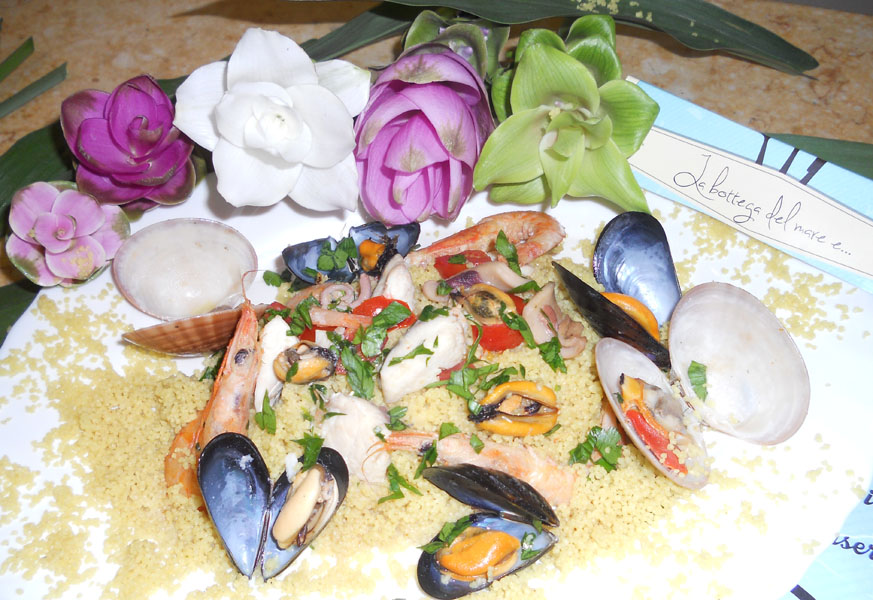 cibo e fiori